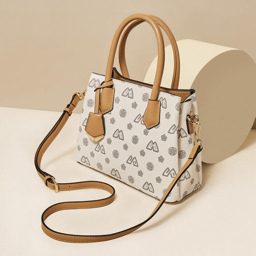 Safiya/索菲娅2023新款手提包时尚托特包单肩包女式斜挎包女包SF9158023Y 商品图1