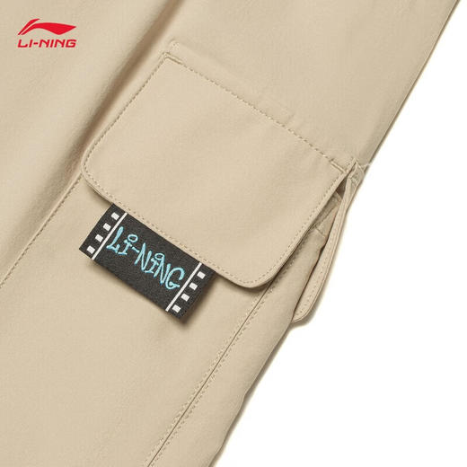 【140断码】李宁（LI-NING）丨奥斯华联名童装运动短裤女大童宽松短裤裤子YKST028【库存有限，如无货将做退款，介意慎拍！】 商品图4