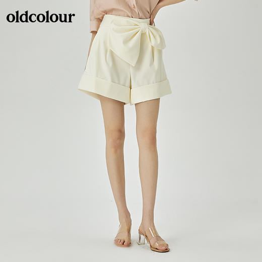 oldcolour2022夏季新品休闲通勤短裤女O25071373 商品图1