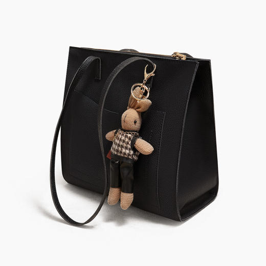 Safiya/索菲娅2023新款二层牛皮托特包腋下包单肩包女手提包女包SF9151048Y 商品图9