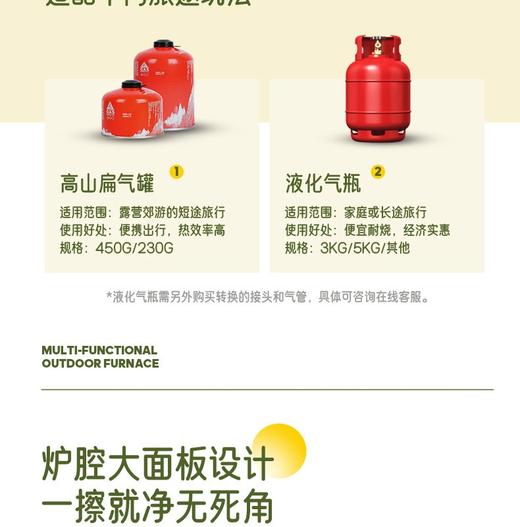 炉具Merf双头户外燃气灶便携式防风卡式炉野外炉具燃气炉瓦斯煤气灶 商品图12