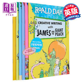 【中商原版】跟罗尔德达尔学写作系列6册套装 Roald Dahls Creative Writing 趣味创意写作练习创作技巧 英文原版进口儿童图书