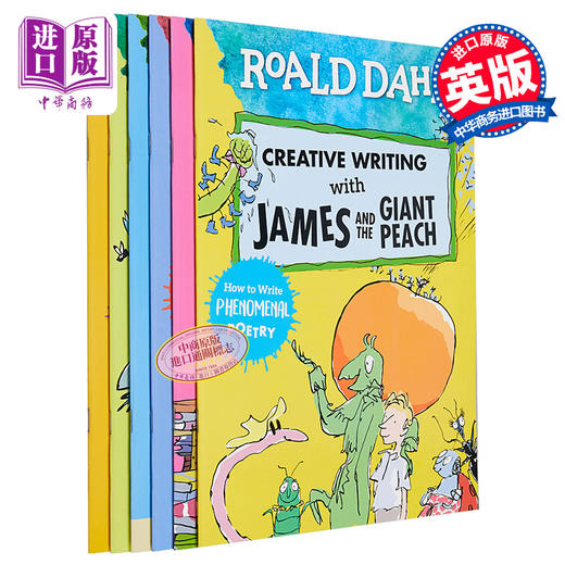 【中商原版】跟罗尔德达尔学写作系列6册套装 Roald Dahls Creative Writing 趣味创意写作练习创作技巧 英文原版进口儿童图书 商品图0