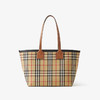 【一】BURBERRY 巴宝莉 女士小号 London 托特包 格子 8066163 A9534 商品缩略图2