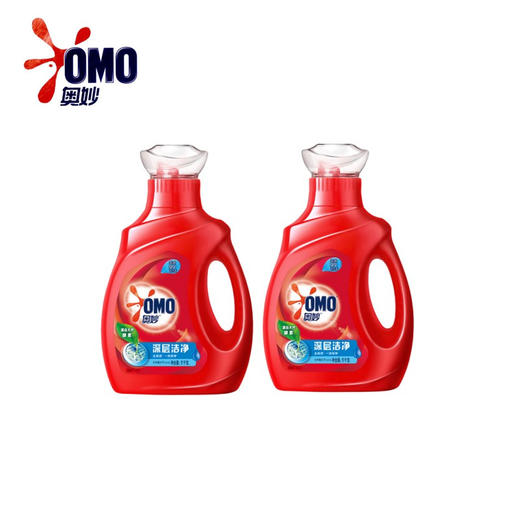【自营】 奥妙 深层洁净洗衣液 1kg*2 商品图0