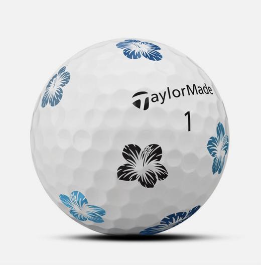 【限量】TaylorMade泰勒梅 TP5 Pix夏威夷特别版芙蓉花高尔夫五层球 商品图4