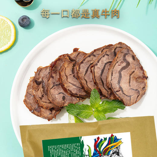 夯牛情 酱牛肉（五香味）150g/袋*3袋/7袋 商品图3
