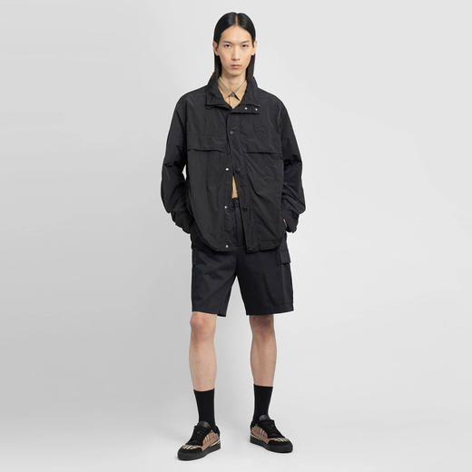 BURBERRY 巴宝莉 男士马术骑士贴花尼龙外套 黑色 8067470 A1189 商品图3