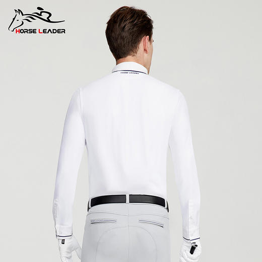 horseleader春夏薄款男士马术长袖T恤-13801 商品图3