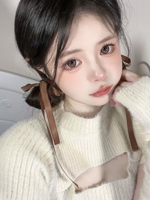 kaylens 圆萌熊 棕 这个可爱 14.5mm  半年抛 有同款月抛 商品图0
