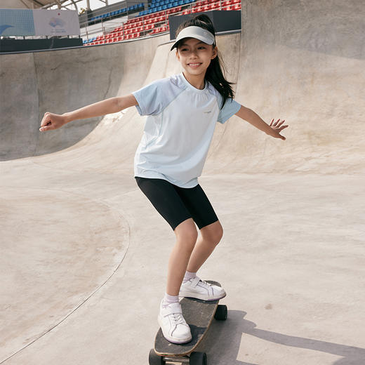 onmygame 【极地之光】女童冰感防晒短袖T恤夏季儿童运动衣 商品图3