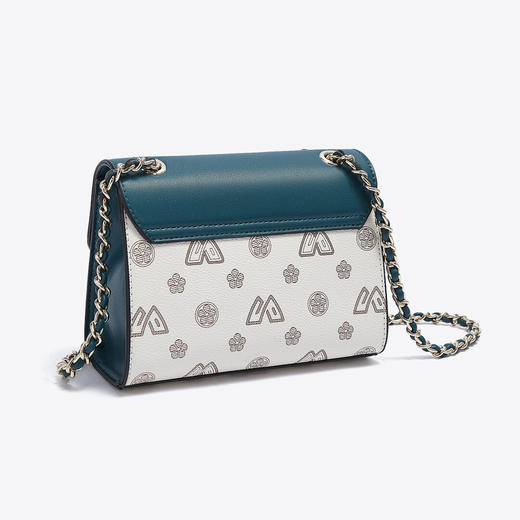 Safiya/索菲娅2023新款链条包时尚小方包单肩包女斜挎包女包SF9140057Y 商品图4