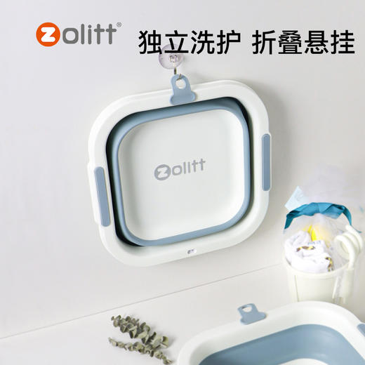 婴儿折叠盆洗脸盆宝宝洗脸盆便携式新生儿洗屁股盆儿童专用小盆子 商品图1