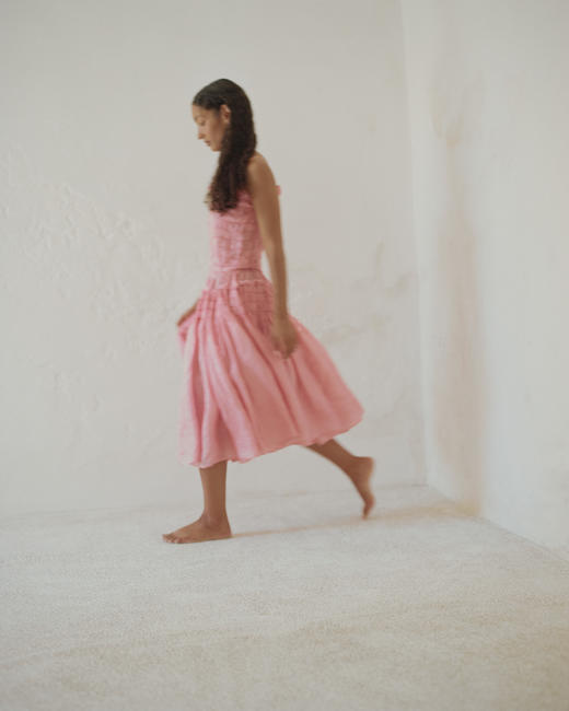 Anaak - Ayana Midi Dress - Cacao -  女装  - 连身裙 - 可可色 商品图2