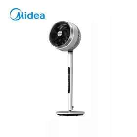 Midea/美的 电风扇智能遥控升降循环落地扇上下左右自动摇头 远距送风家用GDE24DJ（线下同款）