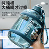【新款上架 夏季必备】塑料水杯新款大容量吨吨桶水壶2400ML，耐高温、耐用，方便携带，运动健身，出行必备，适合学生、男女老少，太空杯，出行旅游好伙伴！ 商品缩略图0