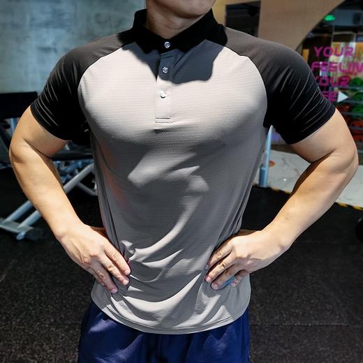 跃牌【跃LEAP-ACTIVE】系列夏季翻领速干透气拼色男女同款Polo衫短袖t恤上衣R507（直播仓） 商品图3