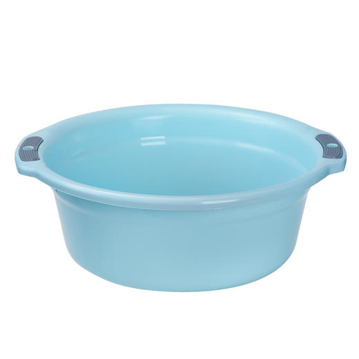 「9.9元包邮！北欧撞色系列」居家日用洗脸盆加厚成人塑料洗衣盆 双耳宝宝洗脚盆厨房用品洗菜盆塑料脸盆清洁工具 商品图4