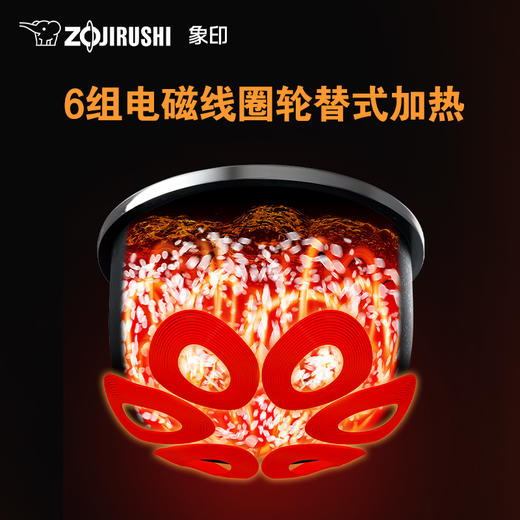 象印/ZOJIRUSHI 原装进口压力IH高端电饭煲炎舞NW-LAH10C 适用4-6人 商品图2