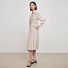 IN AND ON22406西装裙女收腰高级感气质高腰西装领长袖大摆中长款a字连衣裙 商品缩略图2
