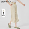 oldcolour2023夏新款高腰气质百搭阔腿显瘦七分休闲裤女O25073178 商品缩略图0
