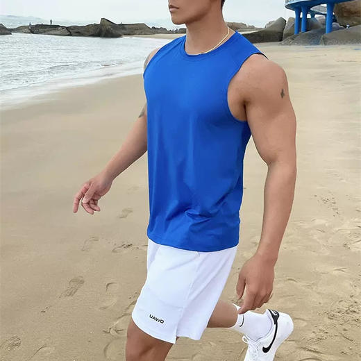 跃牌【跃LEAP-ACTIVE】系列无袖夏季马拉松速干运动背心G28 商品图2