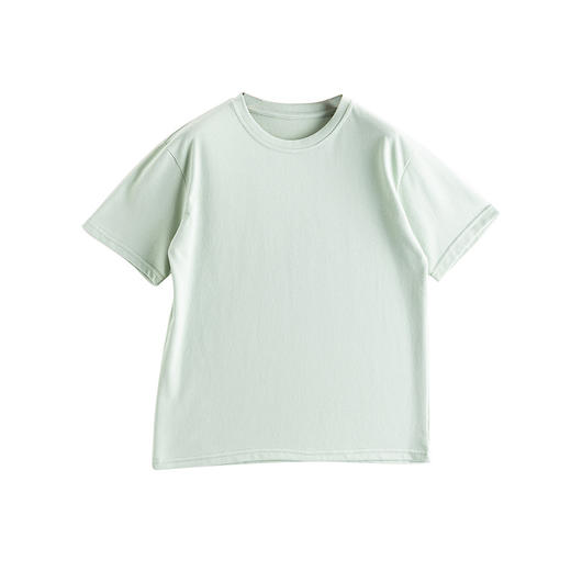 【马卡龙棉T恤】纯色女装春夏外穿宽松打底上衣圆领内搭套头短袖 商品图4