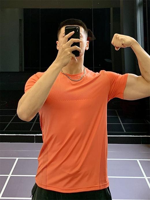 跃牌【跃LEAP-ACTIVE】系列篮球训练冰丝短袖T恤男夏季圆领宽松休闲运动速干上衣R452（直播仓） 商品图0