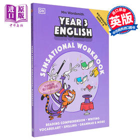 【中商原版】Mrs Wordsmith Year 3 English Sensational Workbook DK 沃德史密斯夫人英语练习册3阶 英文原版 儿童参考资料书 7-8