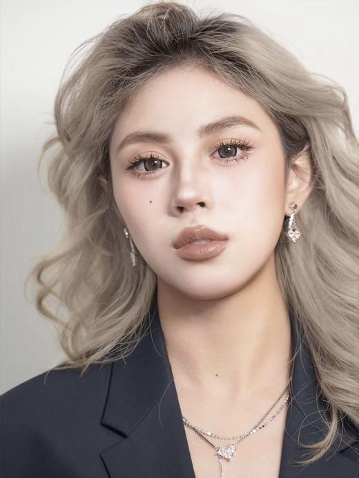 kaylens月抛 甜果茶 黑灰 14.5mm   非离子 商品图5