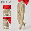 oldcolour2023夏季新款通勤高腰阔腿显瘦OL西装休闲裤女O23073323 商品缩略图1