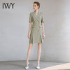 IWY/夏季高端设计款气质女神范职业西装裙面试正装正式场合短袖连衣裙232025Q1 商品缩略图4