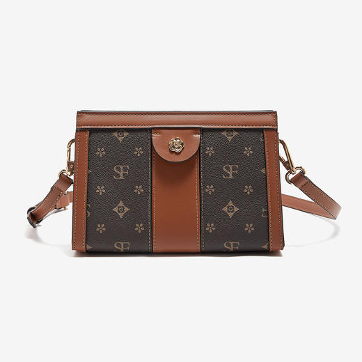 Safiya/索菲娅2023新款印花托特包时尚单肩包包女式斜挎包女包SF9151035Y 商品图2