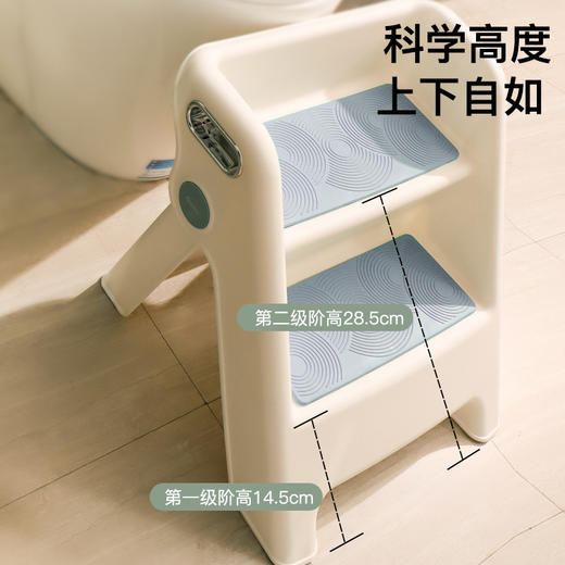 宝宝洗手台阶凳儿童洗漱台踩凳洗脸脚踩凳垫脚凳踏脚凳小孩洗手梯 商品图3