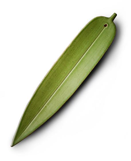 瓷制绿竹香插 商品图0