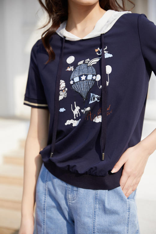 奇威 奇趣图案T恤0DB00383 商品图4