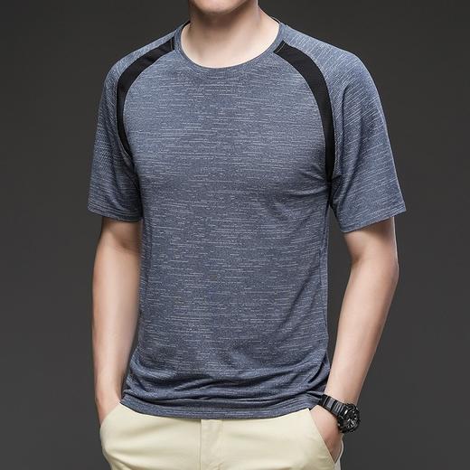 跃牌【跃LEAP-ACTIVE】系列夏季薄款T恤男款运动速干衣 宽松休闲跑步服篮球冰丝训练短袖上衣R426 商品图0