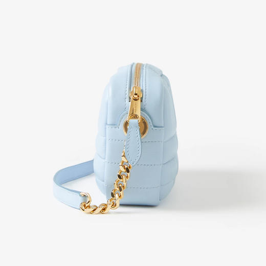 BURBERRY 巴宝莉 女士皮革TB专属标识迷你 Lola 萝纳相机包 浅蓝色 8066150 A1397 商品图1