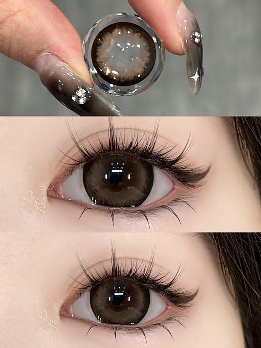 kaylens 圆萌熊 棕 这个可爱 14.5mm  半年抛 有同款月抛 商品图6