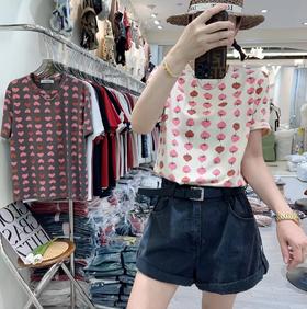 女圆领短袖T9262