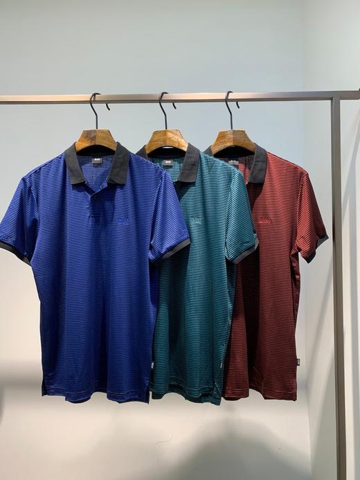 清仓不退换！boss冰丝光系列三色POLO衫..贼舒爽. 商品图0