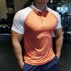 跃牌【跃LEAP-ACTIVE】系列夏季翻领速干透气拼色男女同款Polo衫短袖t恤上衣R507（直播仓） 商品缩略图1
