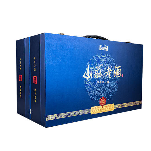 【VIP元旦专享】山庄老酒 酒缘 42度浓香型白酒礼盒装500ml*4 三箱 商品图0