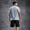 跃牌【跃LEAP-ACTIVE】系列速干冰丝薄款运动短袖t恤男 亚马逊宽松弹力圆领透气跑步训练上衣R436 商品缩略图3
