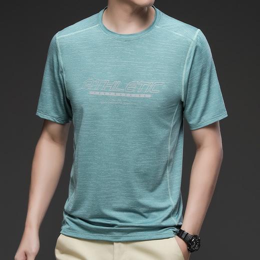 跃牌【跃LEAP-ACTIVE】系列男士短袖T恤圆领百搭宽松半袖小熊T恤衬衫夏季潮流圆领印花休闲服R431 商品图1