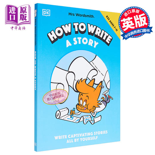 【中商原版】DK: Mrs Wordsmith How To Write A Story 沃德史密斯夫人学写作文2阶（7-11岁）英文原版 进口原版 商品图0