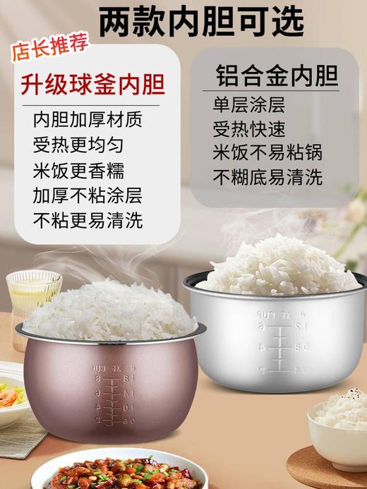 半球电饭煲家用3L智能多功能2-4人 商品图2
