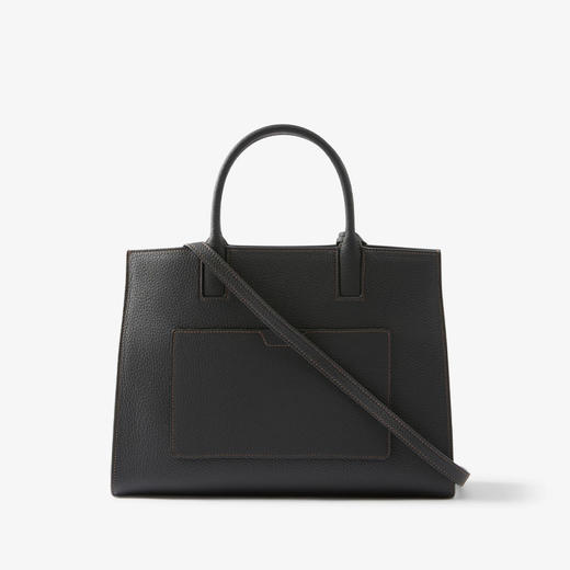 BURBERRY 巴宝莉 女士小牛皮TB专属标识小号 Frances 包 黑色 8060974 A1189 商品图2