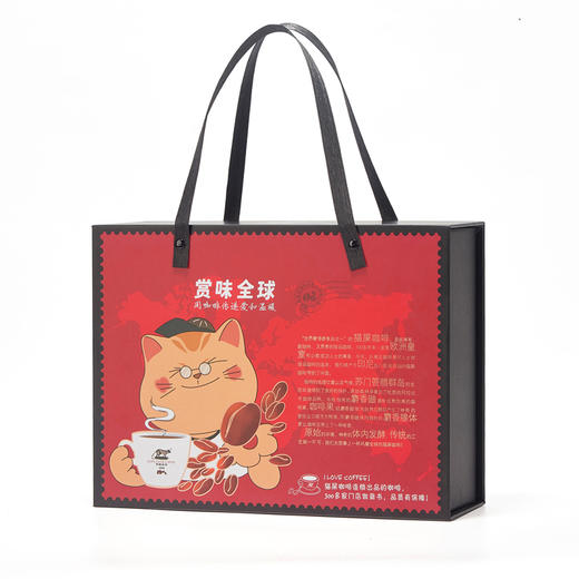 【野鼬咖啡】曼特宁丝语礼盒 （挂耳咖啡10g*7包+丝巾*1条） 商品图5