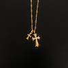 22K金十字架项链 商品缩略图6